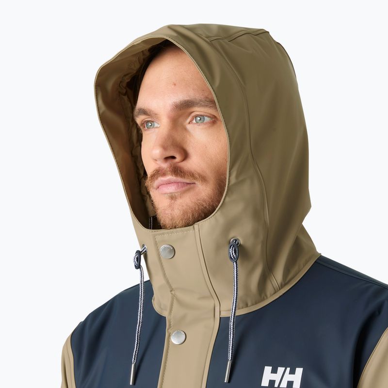Pánska jachtárska bunda Helly Hansen Moss Insulated Coat pebble 3