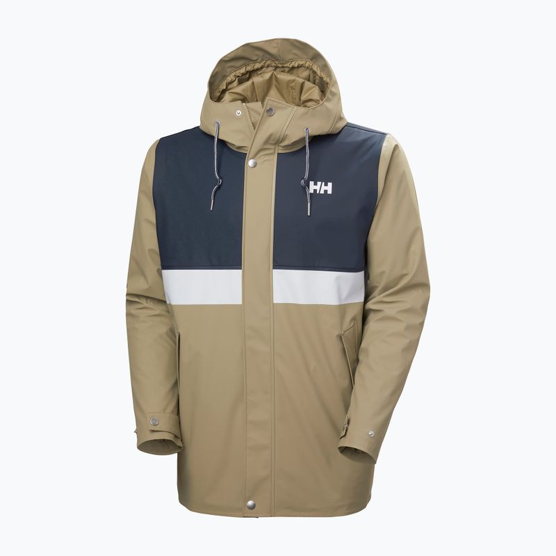 Pánska jachtárska bunda Helly Hansen Moss Insulated Coat pebble 8