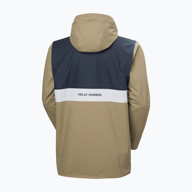 Pánska jachtárska bunda Helly Hansen Moss Insulated Coat pebble 9