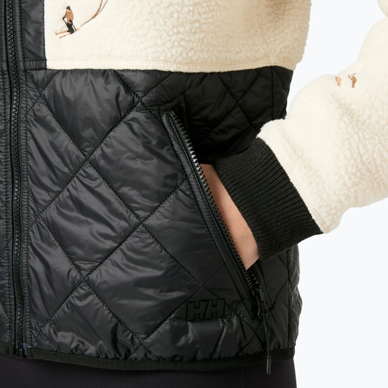 Dámska hybridná bunda Helly Hansen Bliss Hybrid cream skiers embroidery 4