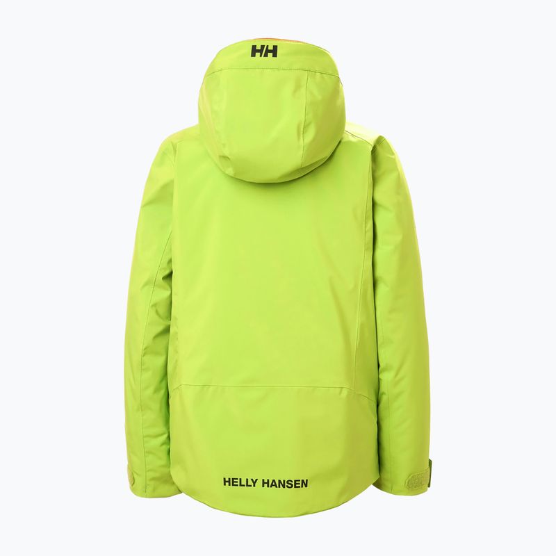 Detská lyžiarska bunda Helly Hansen Alpha luminous green 2