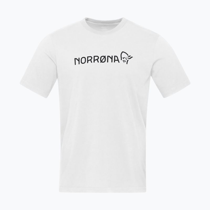 Pánske tričko NORRONA Cotton Viking pure white 4