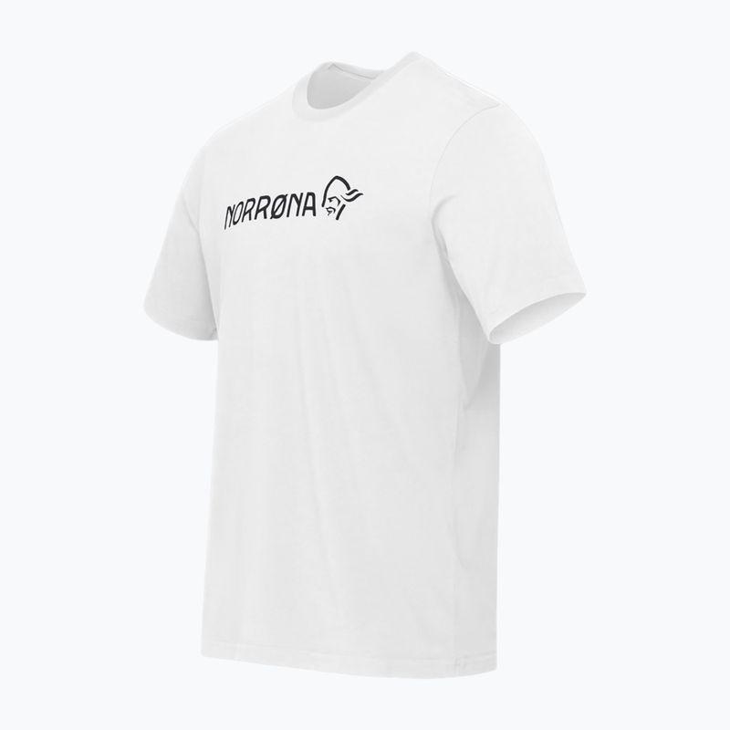 Pánske tričko NORRONA Cotton Viking pure white 6