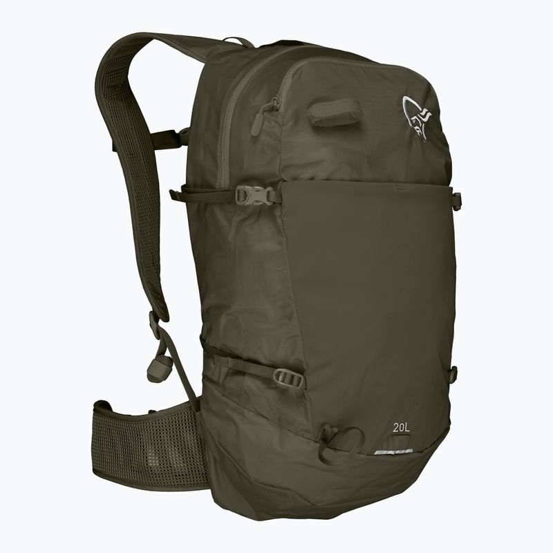 Turistický batoh NORRONA Femund Econyl70 20 l olive night 2