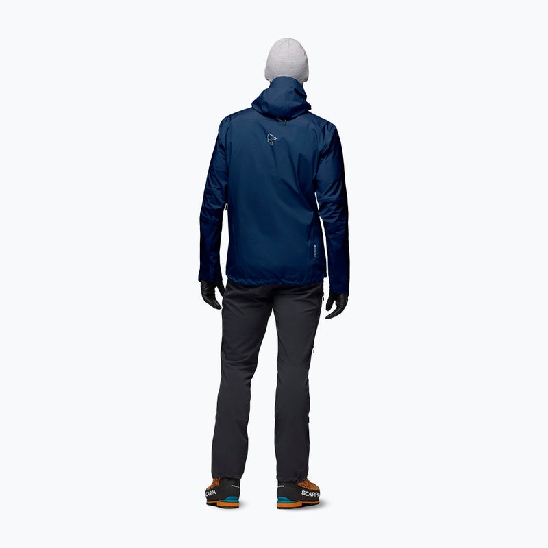 Pánska nepremokavá bunda NORRONA Falketind Gore-Tex indigo night 3