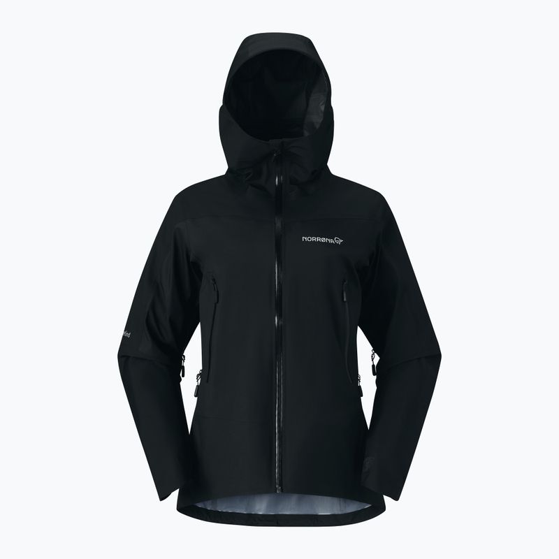 Dámska nepremokavá bunda NORRONA Falketind Gore-Tex cavlar black 7