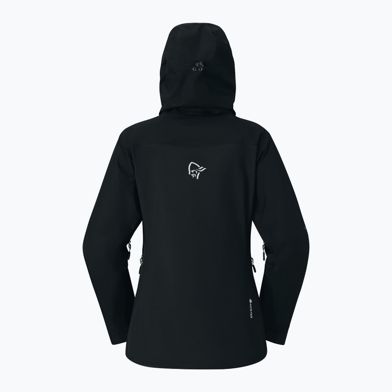 Dámska nepremokavá bunda NORRONA Falketind Gore-Tex cavlar black 8
