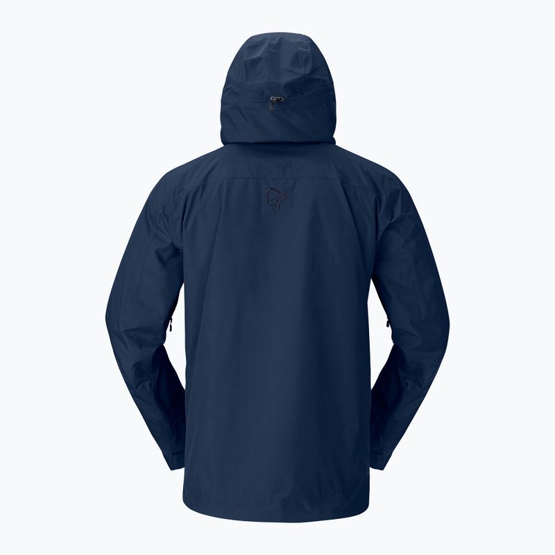 Pánska lyžiarska bunda NORRONA Lofoten Gore-Tex Insulated indigo night 7