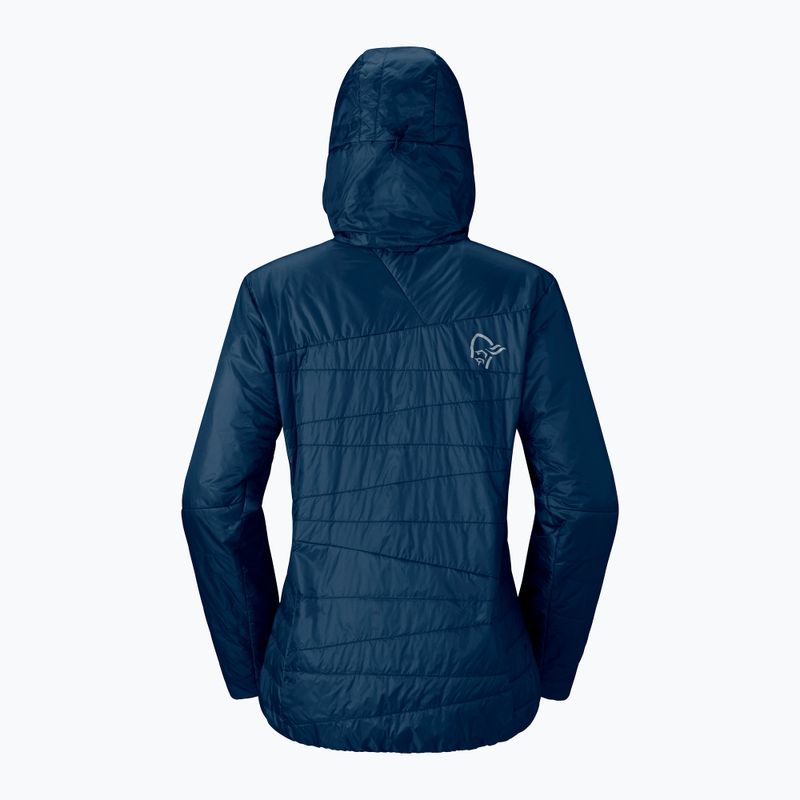 Dámska zateplená bunda NORRONA Faketind Thermo40 Zip Hoodie indigo night 5