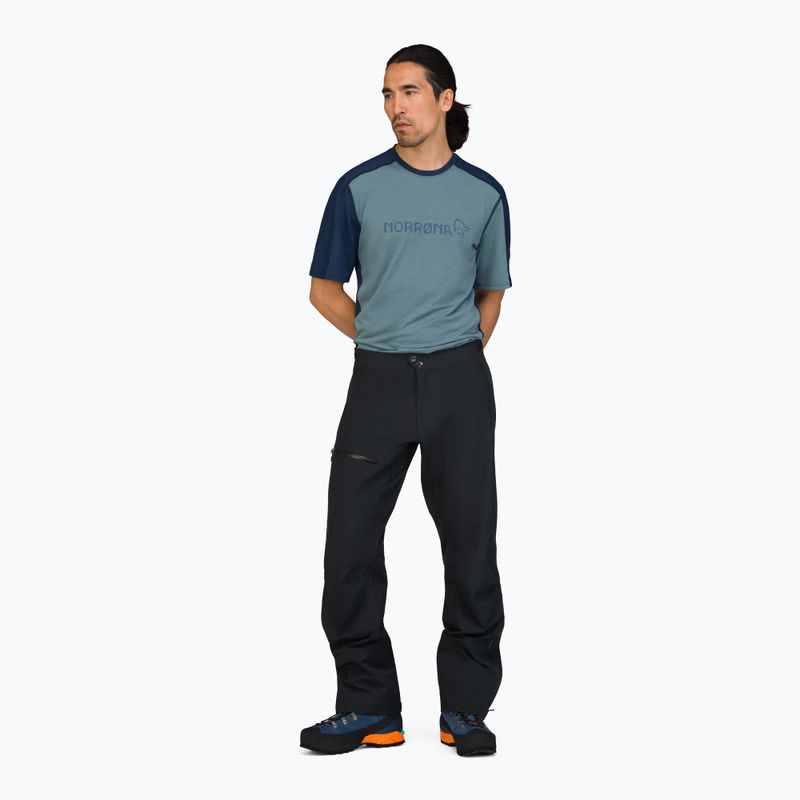 Pánske trekingové nohavice NORRONA Falketind Dri1 caviar black 2