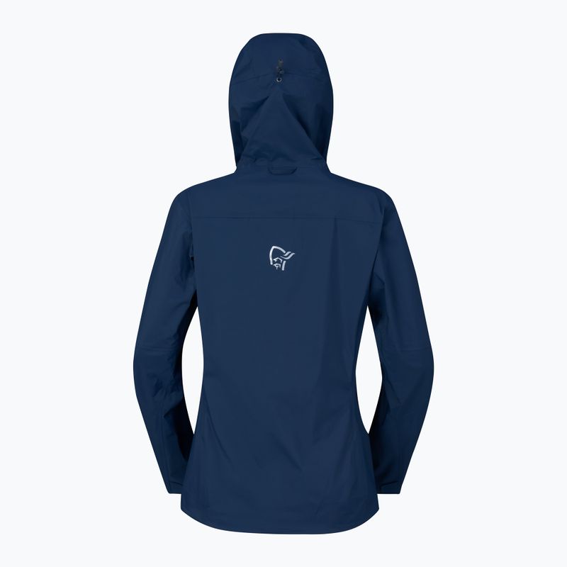 Dámska nepremokavá bunda NORRONA Falketind Dri1 indigo night 6