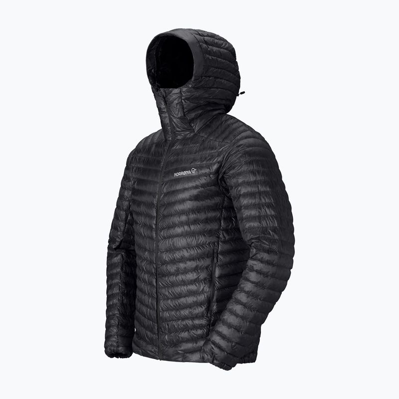Pánska páperová bunda Norrona Trollveggen Down800 Super Light Hood Caviar Black 7