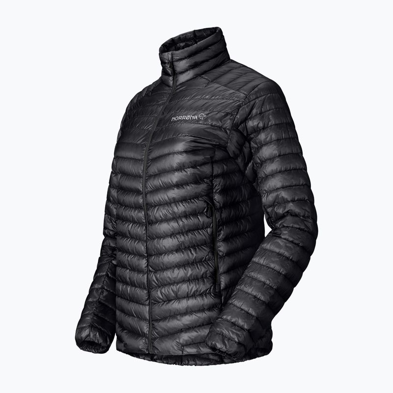 Dámska páperová bunda NORRONA Trollveggen Down800 Super Light caviar black 8