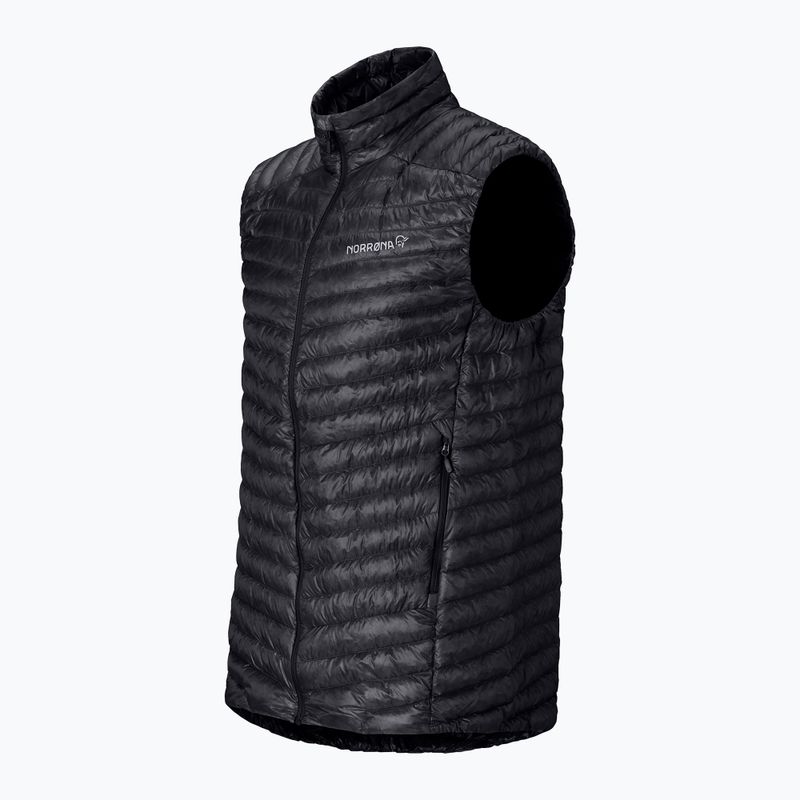 Vesta NORRONA Trollveggen Down800 Super Light caviar black 7