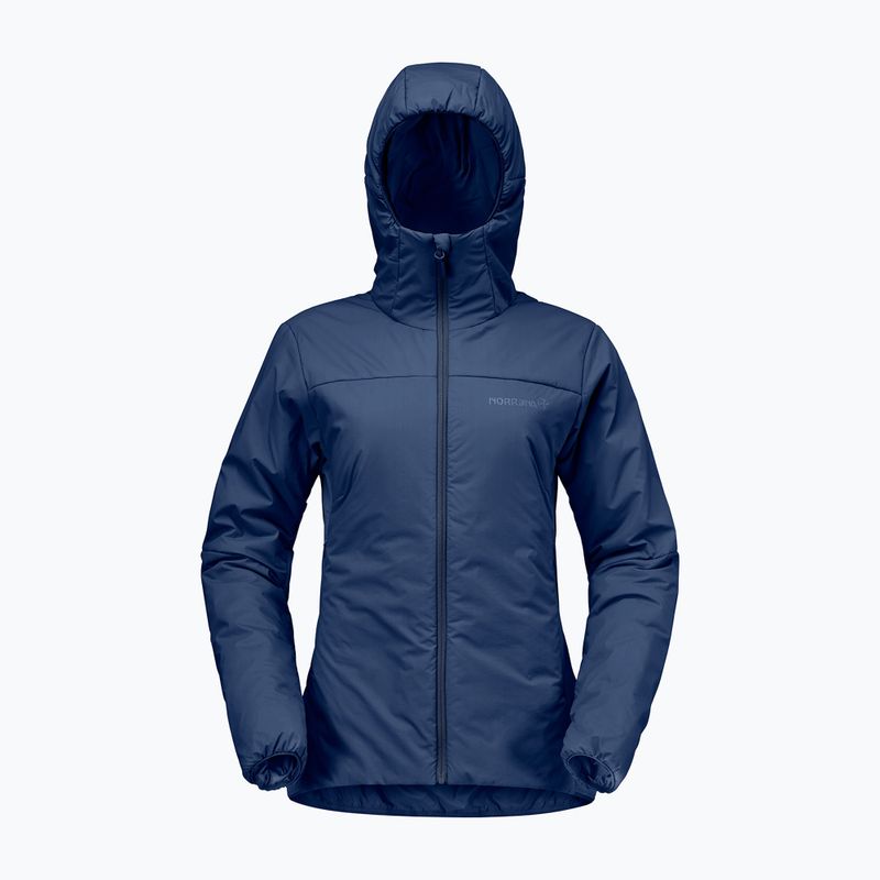 Dámska zateplená bunda NORRONA Femund Thermo60 Zip Hood indigo night 5
