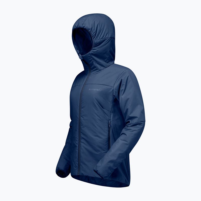Dámska zateplená bunda NORRONA Femund Thermo60 Zip Hood indigo night 7