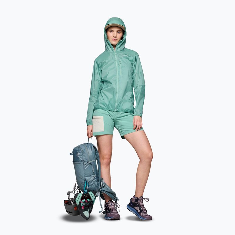 Dámska vetrovka NORRONA Faketind Aero60 Zip Hood aqua haze 2