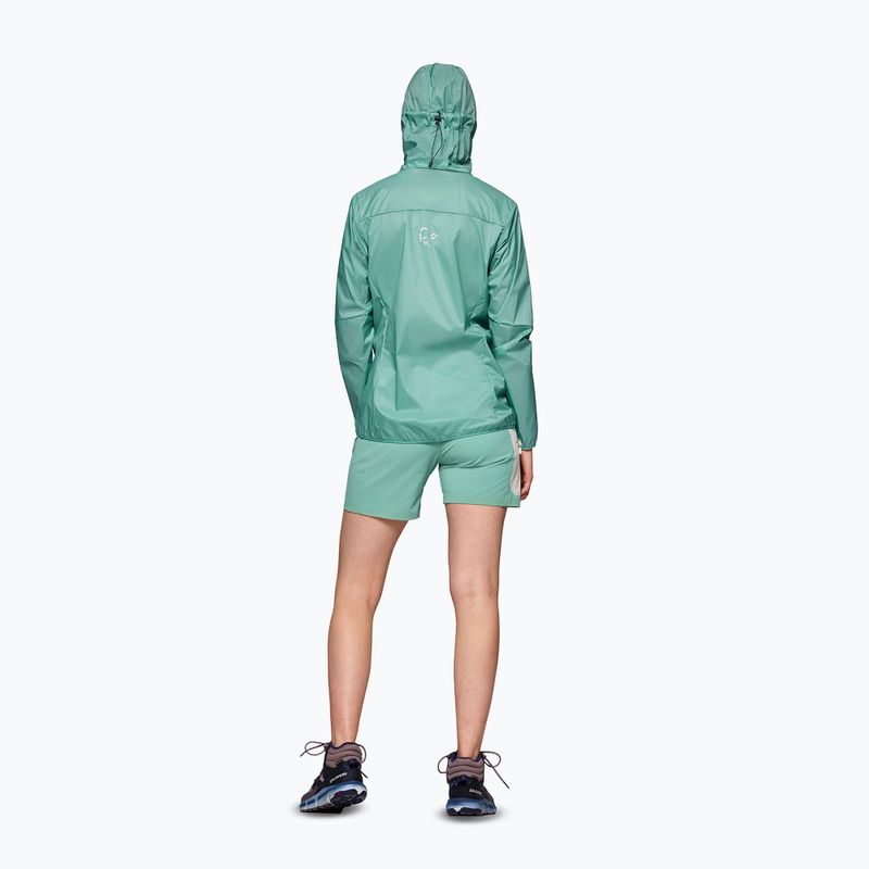 Dámska vetrovka NORRONA Faketind Aero60 Zip Hood aqua haze 3