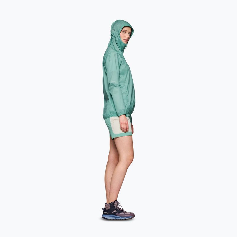 Dámska vetrovka NORRONA Faketind Aero60 Zip Hood aqua haze 4