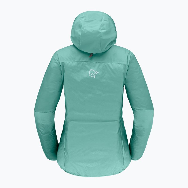 Dámska vetrovka NORRONA Faketind Aero60 Zip Hood aqua haze 6