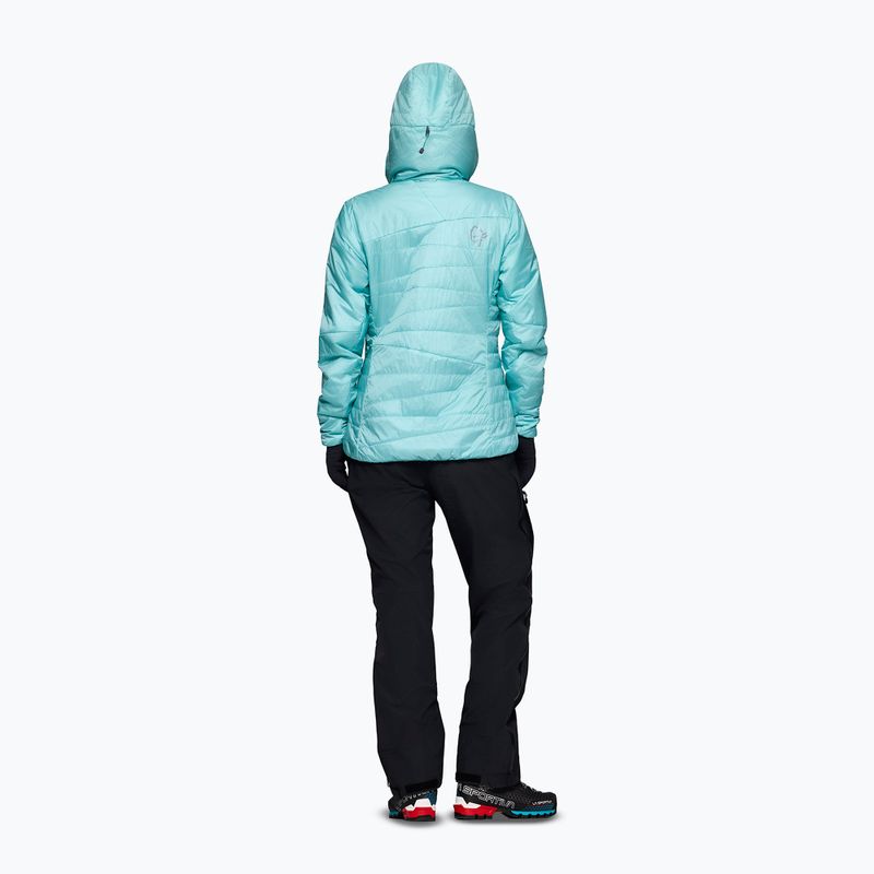 Dámska zateplená bunda NORRONA Faketind Thermo40 Zip Hoodie aqua haze 3