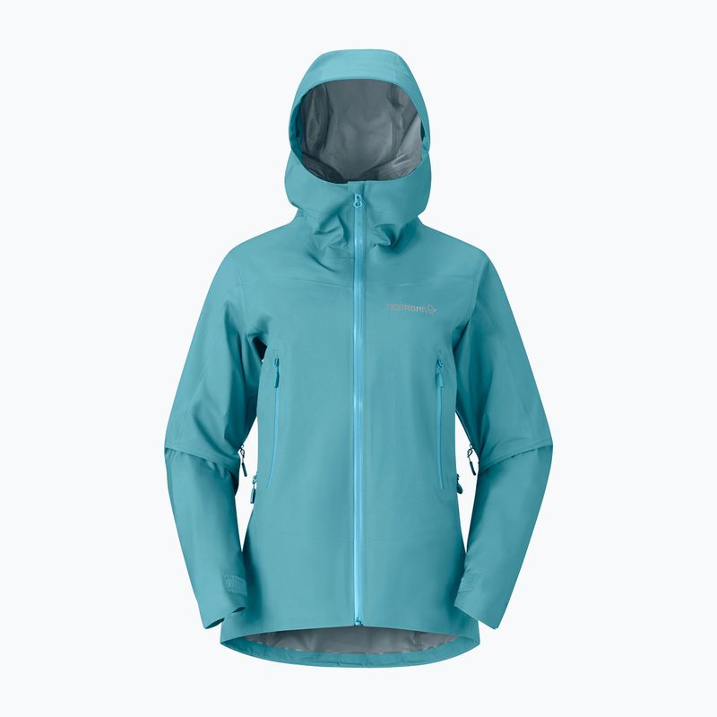 Dámska nepremokavá bunda NORRONA Falketind Gore-Tex brittany blue 5