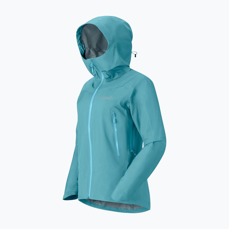 Dámska nepremokavá bunda NORRONA Falketind Gore-Tex brittany blue 7