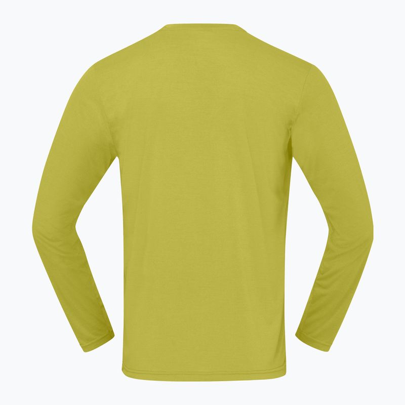 Pánske tričko longsleeve NORRONA Femund Tech golden lime 6