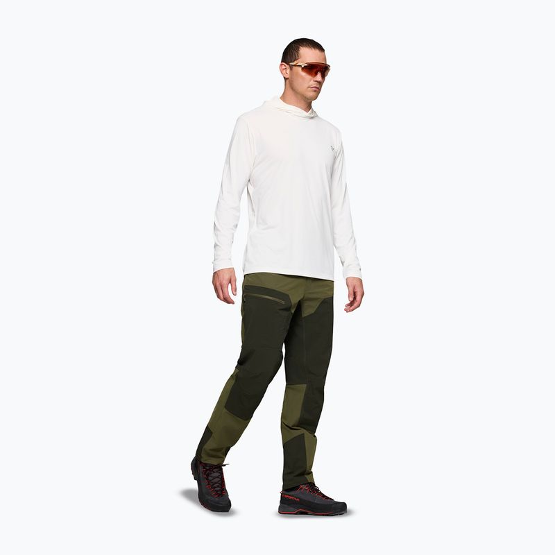 Pánska trekingová mikina NORRONA Femund Tech Hood snow white 4