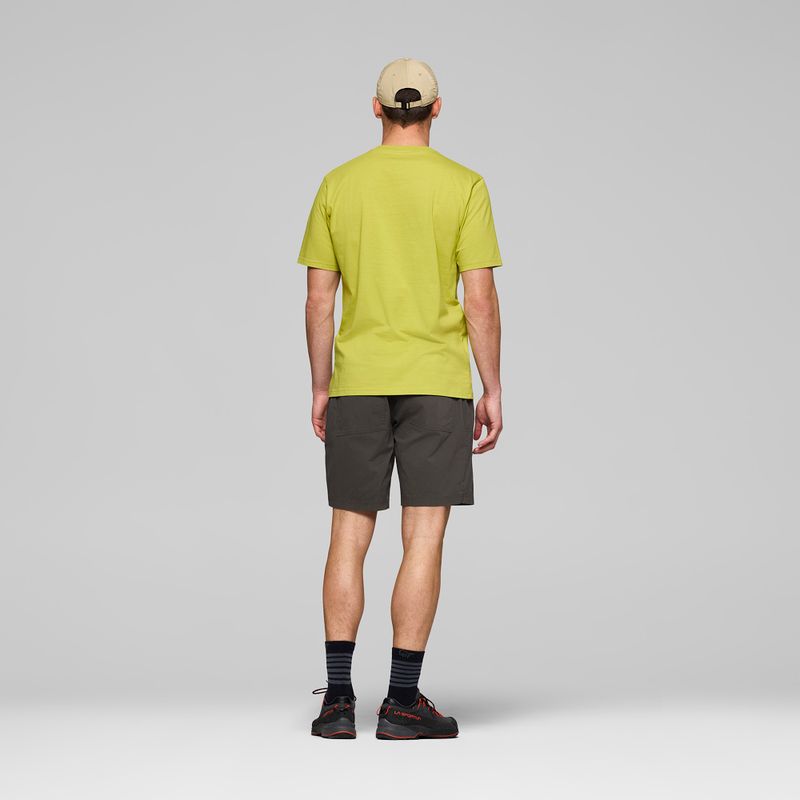 Pánske tričko NORRONA Cotton Viking golden lime 3