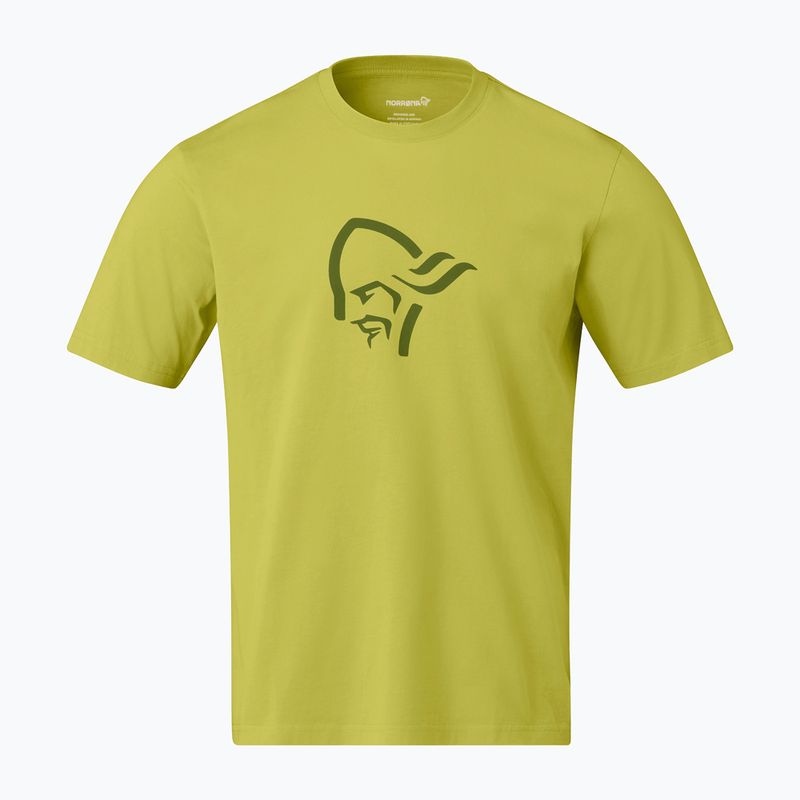 Pánske tričko NORRONA Cotton Viking golden lime 5