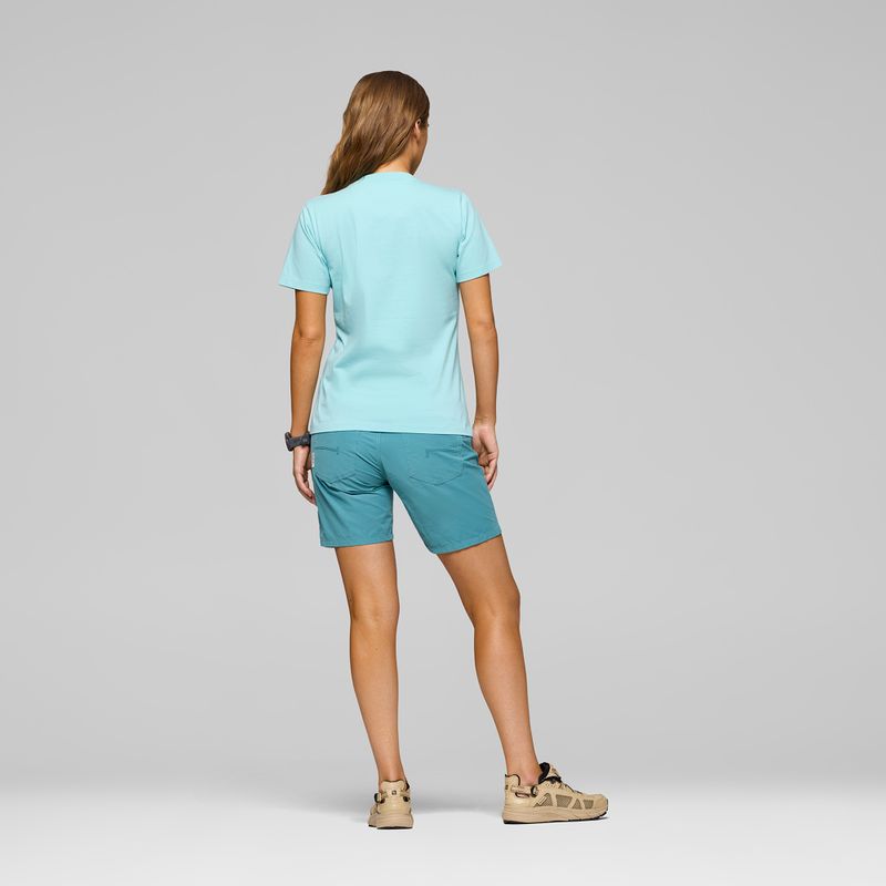 Dámske tričko NORRONA Cotton Viking aqua haze 3