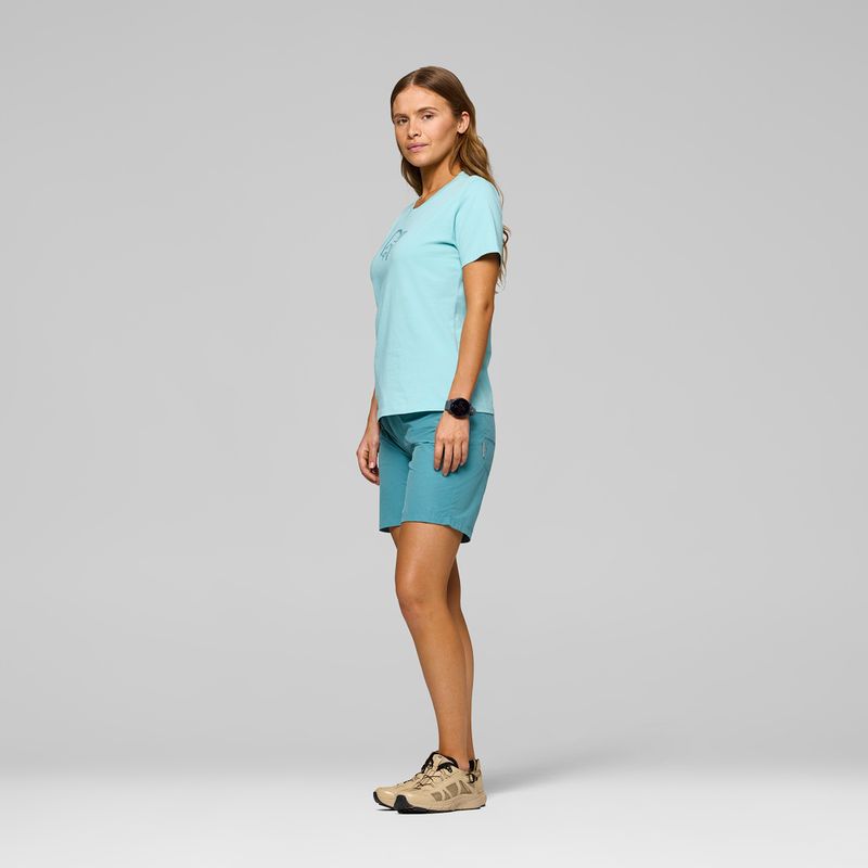 Dámske tričko NORRONA Cotton Viking aqua haze 4