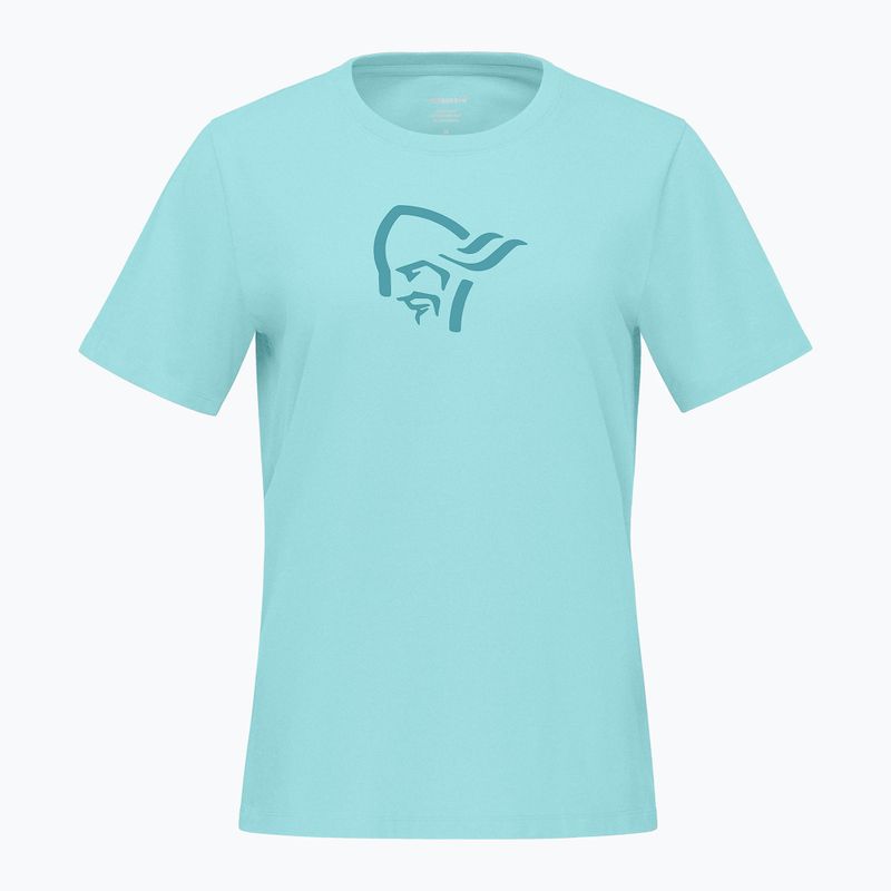 Dámske tričko NORRONA Cotton Viking aqua haze 5