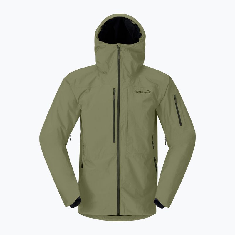 Pánska lyžiarska bunda NORRONA Lofoten Gore-Tex Insulated deep lichen green 5