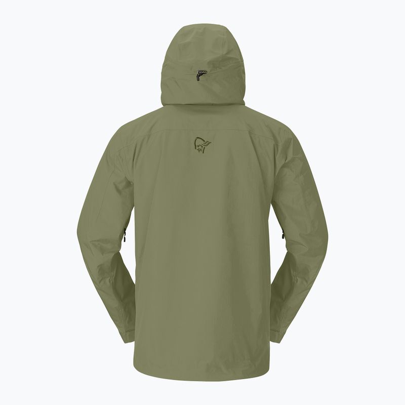 Pánska lyžiarska bunda NORRONA Lofoten Gore-Tex Insulated deep lichen green 6