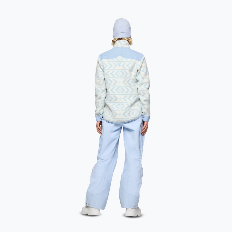 Pánska fleecová mikina Norrona Tamok Warm3 whisper white/cashmere blue 3