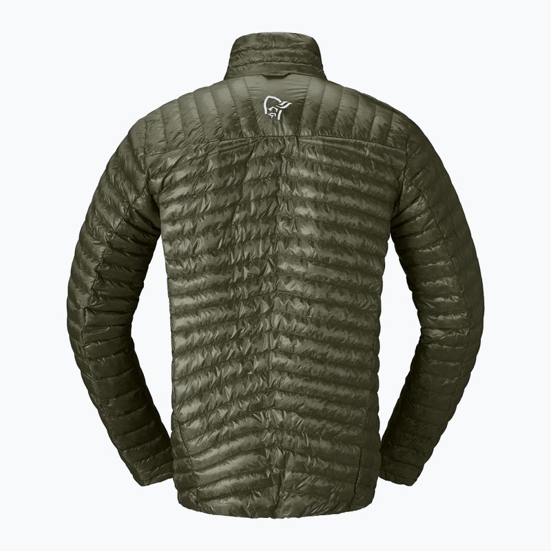Pánska páperová bunda Norrona Trollveggen Down800 Super Light Deep Lichen Green 6