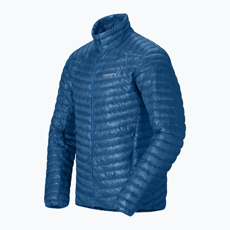 Pánska páperová bunda NORRONA Trollveggen Down800 Super Light dark blue 7