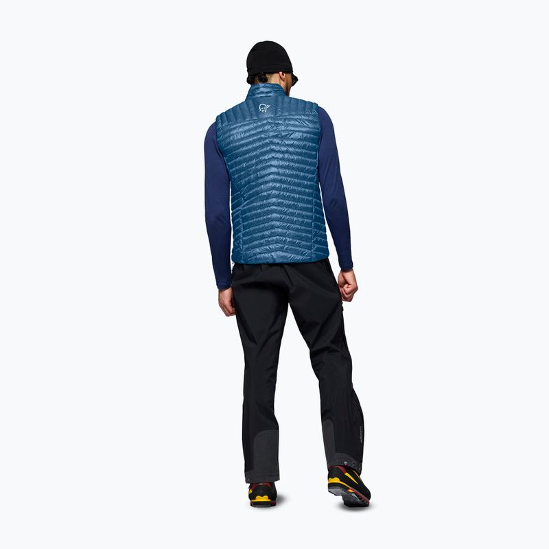 Vesta NORRONA Trollveggen Down800 Super Light dark blue 3