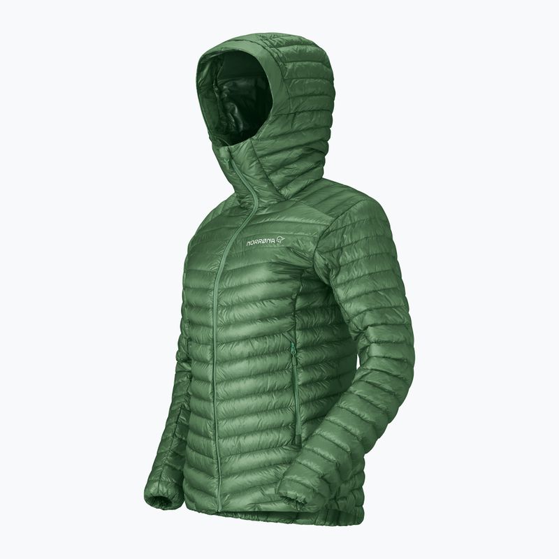 Dámska páperová bunda Norrona Trollveggen Down800 Super Light Hood Dark Ivy 6