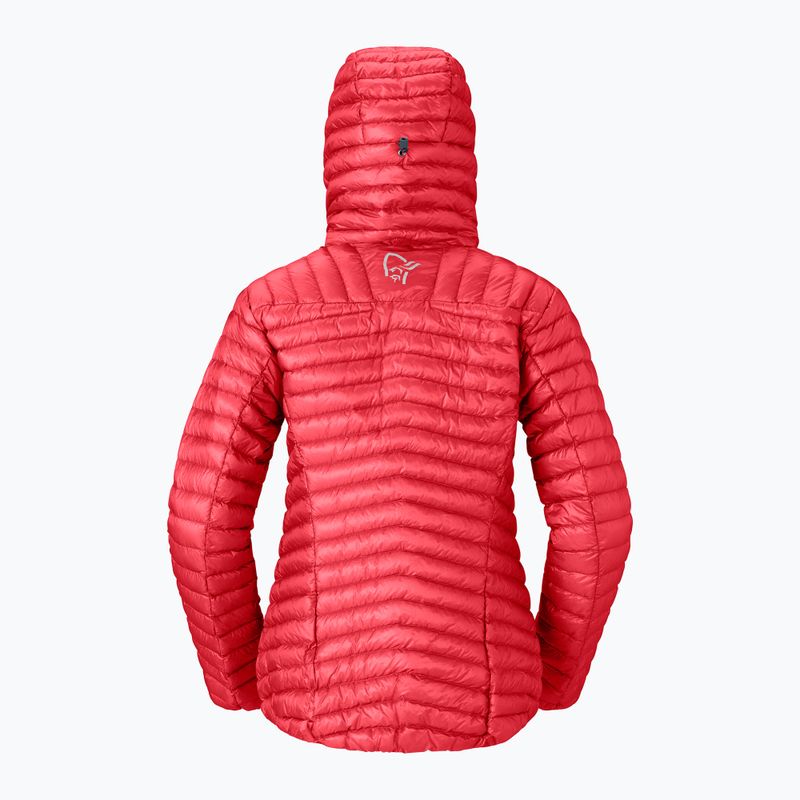 Dámska páperová bunda Norrona Trollveggen Down800 Super Light Hood Baked Apple 6