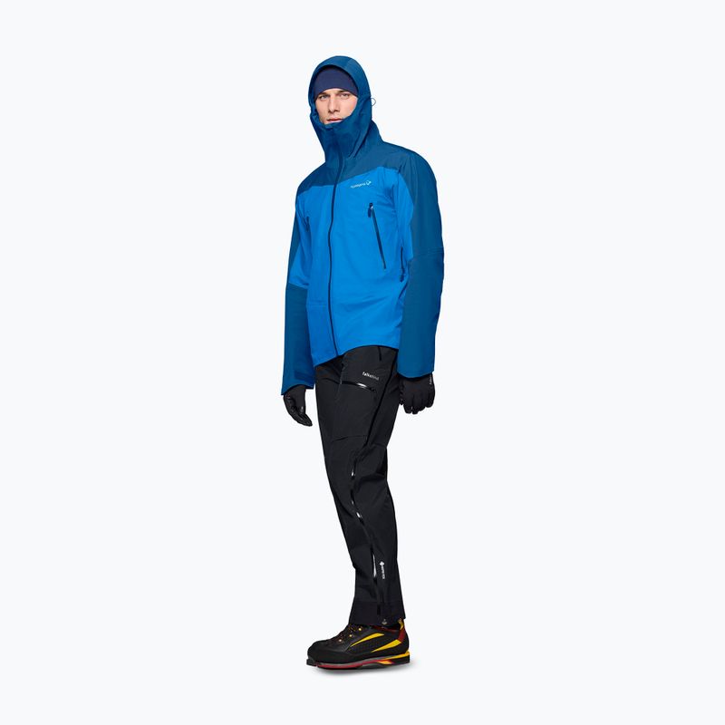 Pánska nepremokavá bunda NORRONA Falketind Gore-Tex brilliant blue/dark blue 2