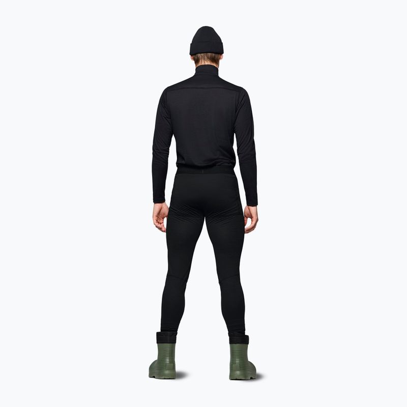 Pánske termonohavice NORRONA Falketind Equaliser Ull Long caviar black 3