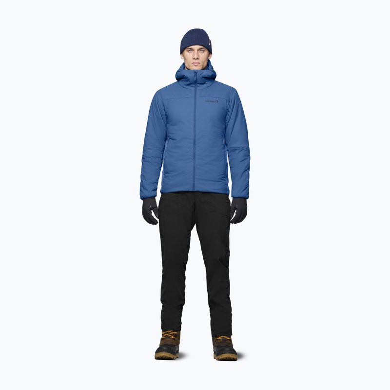 Pánska zateplená bunda NORRONA Femund Thermo60 Zip Hood dark blue 2