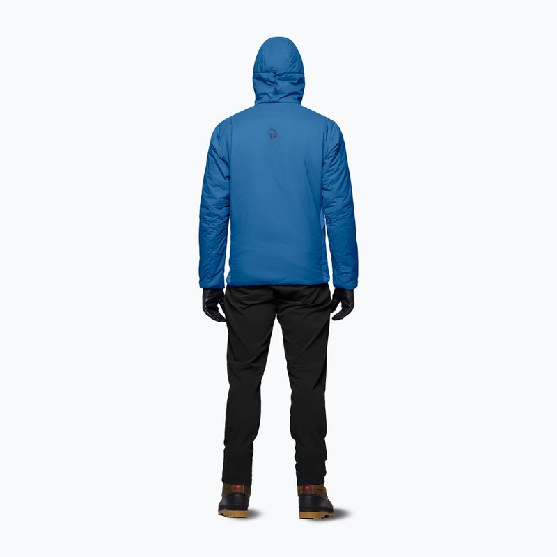 Pánska zateplená bunda NORRONA Femund Thermo60 Zip Hood dark blue 3