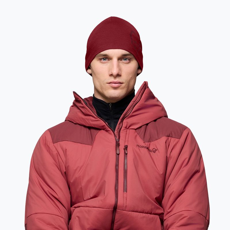 Zimná čiapka NORRONA PureUll 180 Beanie port 2