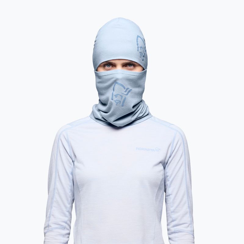 Nákrčník NORRONA PureUll cashmere blue 2