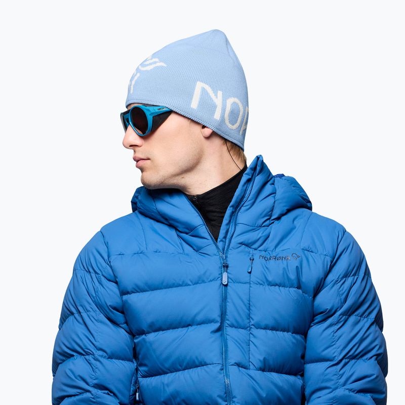 Zimná čiapka NORRONA MerinoUll Logo Beanie allure 5