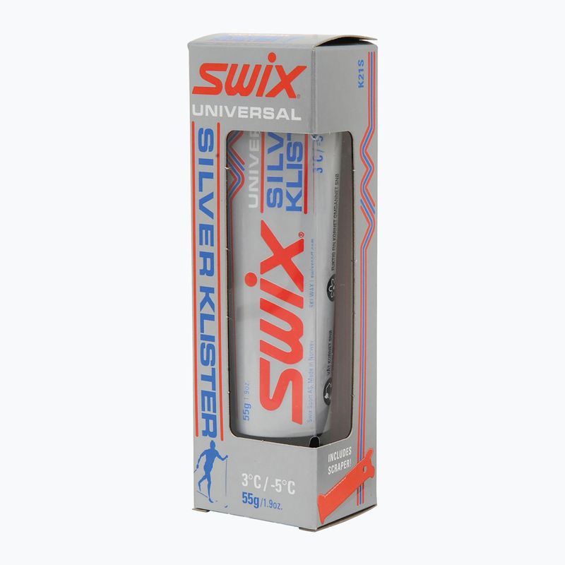 Swix Uni Silver Klister mazivo 3C až -5C K21S 3